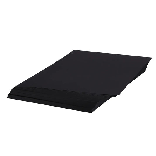 Black Pulpboard | 230 microns | 170 gsm | 100 sheets | Available in 5 different Sizes