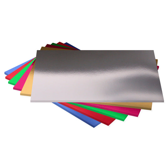 Foil Card | 370 microns | 255 gsm | Assorted | Available in 2 different Sizes