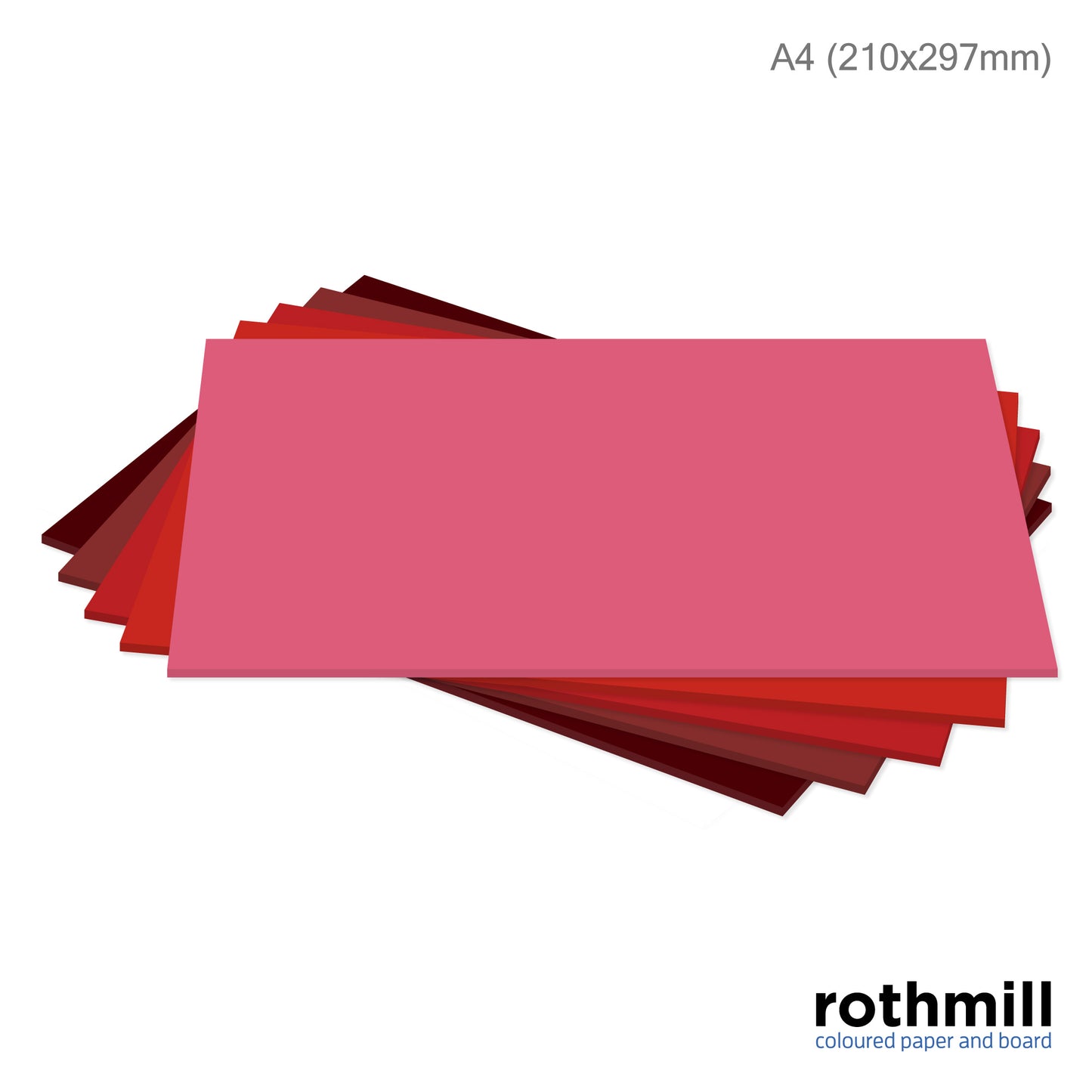Rothmill Tone Packs | 280 microns | 220 gsm | A4 (210x297mm) | 50 sheets | Available in 7 different Assortments