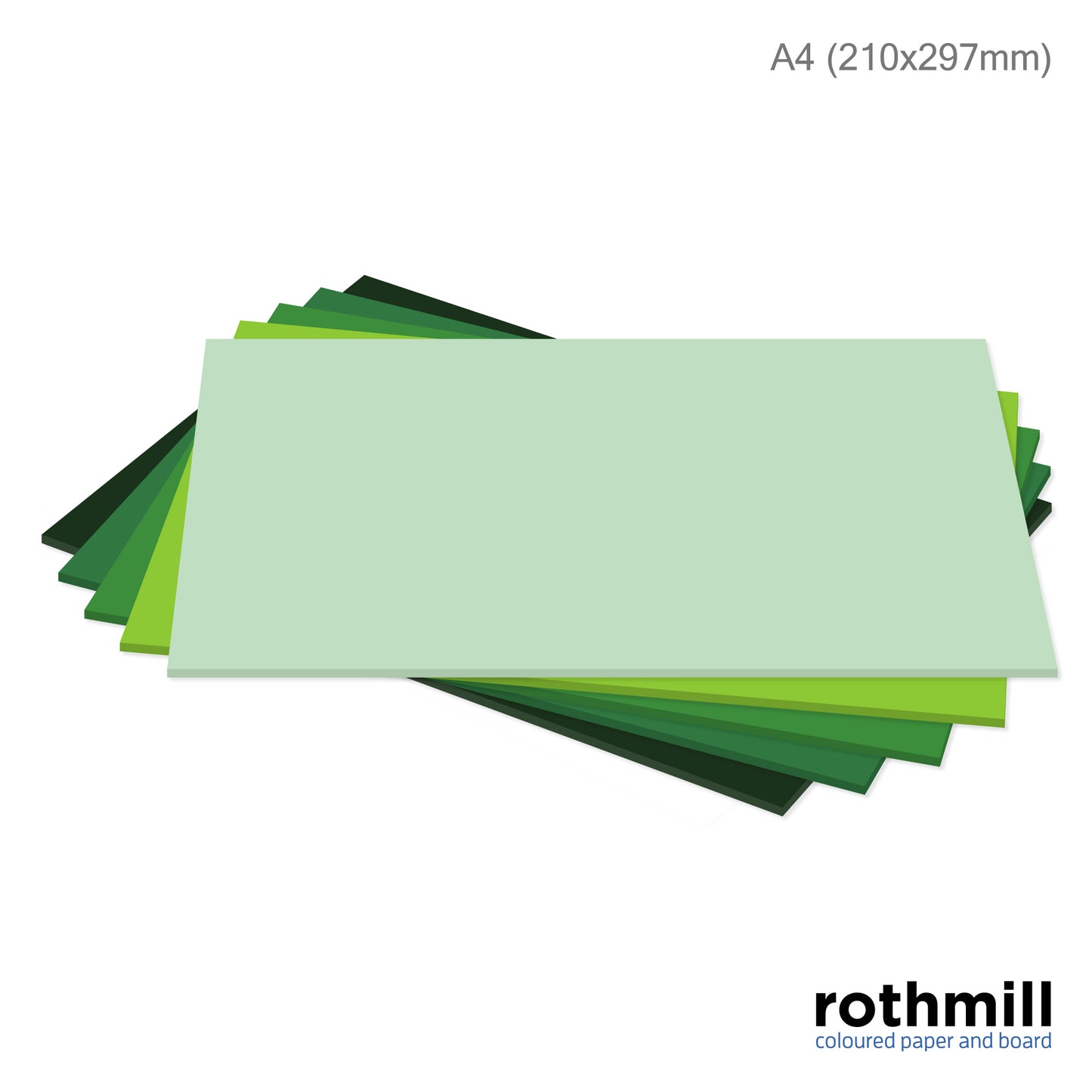 Rothmill Tone Packs | 280 microns | 220 gsm | A4 (210x297mm) | 50 sheets | Available in 7 different Assortments